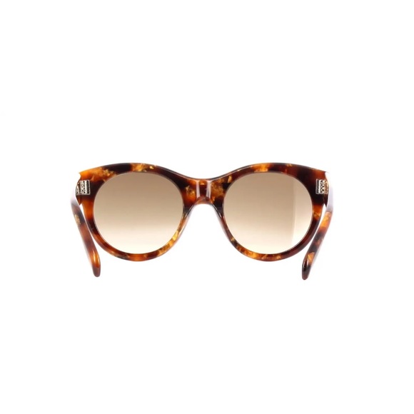 CELINE Havana Acetate
53MM Round Unisex Sunglasses CL40170I - Picture 7 of 7